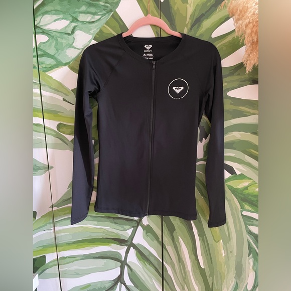 EUC Roxy Essentials long sleeve zip - Picture 1 of 7